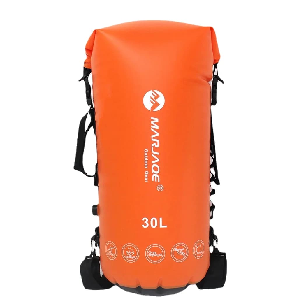 30L professionale IPX7 borsa da nuoto impermeabile zaino gonfiabile Snorkeling Rafting Drifting Diving Dry Bag Floating Sack