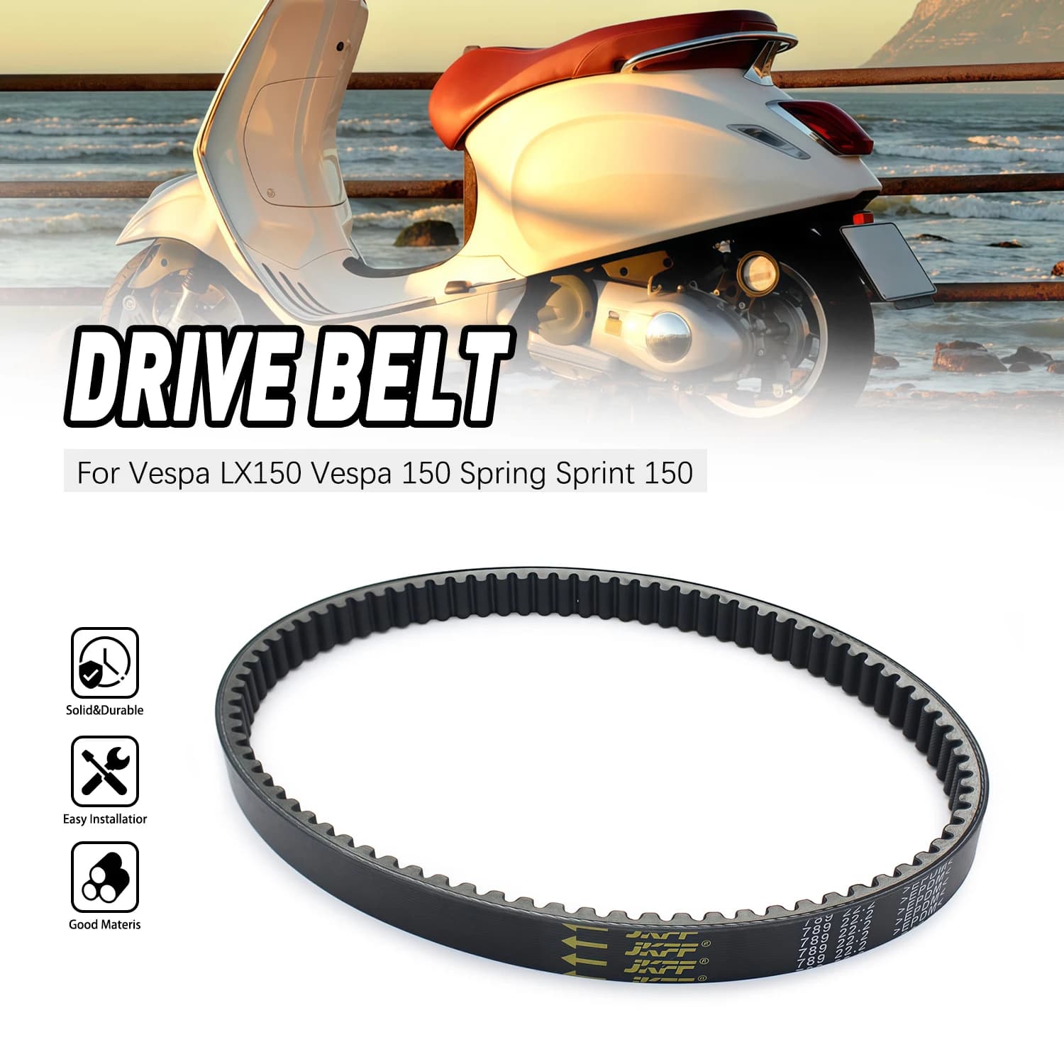 Cinghia di trasmissione per parti del motociclo per Piaggio Vespa LX150 Vespa 150 Spring Primavera 150