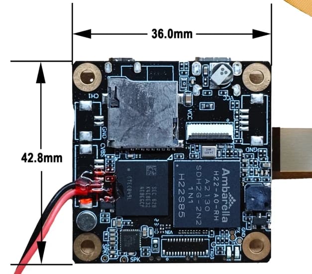 Fornitura in fabbrica Soluzioni per action cam 4K OEM personalizzato ODM 16MP 60FPS Supporta WIFI per moduli telecamera Ethernet Bluetooth