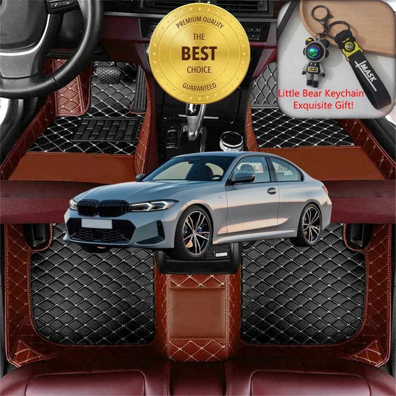Customized Size for BMW 3 Series 2 Doors Coupe 2000-2013 Car Mats Luxury Car Accessories Car Mats Left/ Right