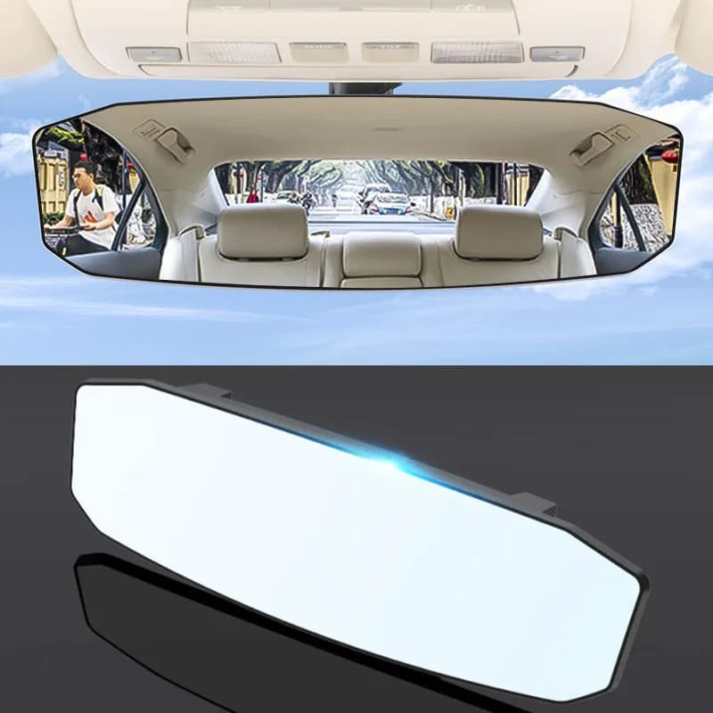 Specchietto retrovisore per auto per bambini Specchietti retrovisori interni per auto Specchietto retrovisore trasparente grandangolare per sedile posteriore Monitor per bambini Guida di sicurezza