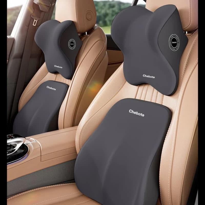 NUOVO supporto per la schiena lombare per auto poggiatesta cuscino per il collo cuscino lombare in memory foam cuscini per il collo morbidi cuscino per seggiolino auto