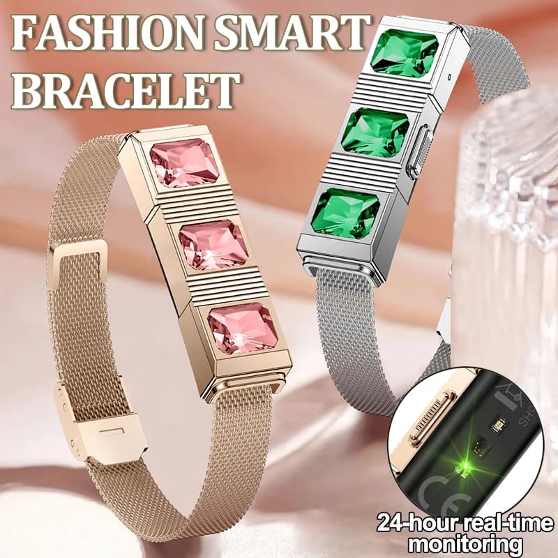 Uomo Donna Bracciale Fitness Tracker con frequenza cardiaca Monitor del sonno Contapassi Activity Tracker Smart Watch Health Bnad Pedometro