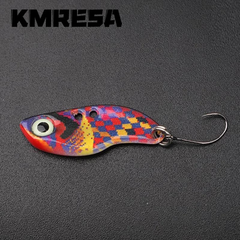 Metallo Vib 3g-4g-5g UV VIB Richiamo Affondamento Micro Vibratore Artificiale VIB Esca Dura Mini Vibrazione Esche Da Pesca Per Trota Pesca