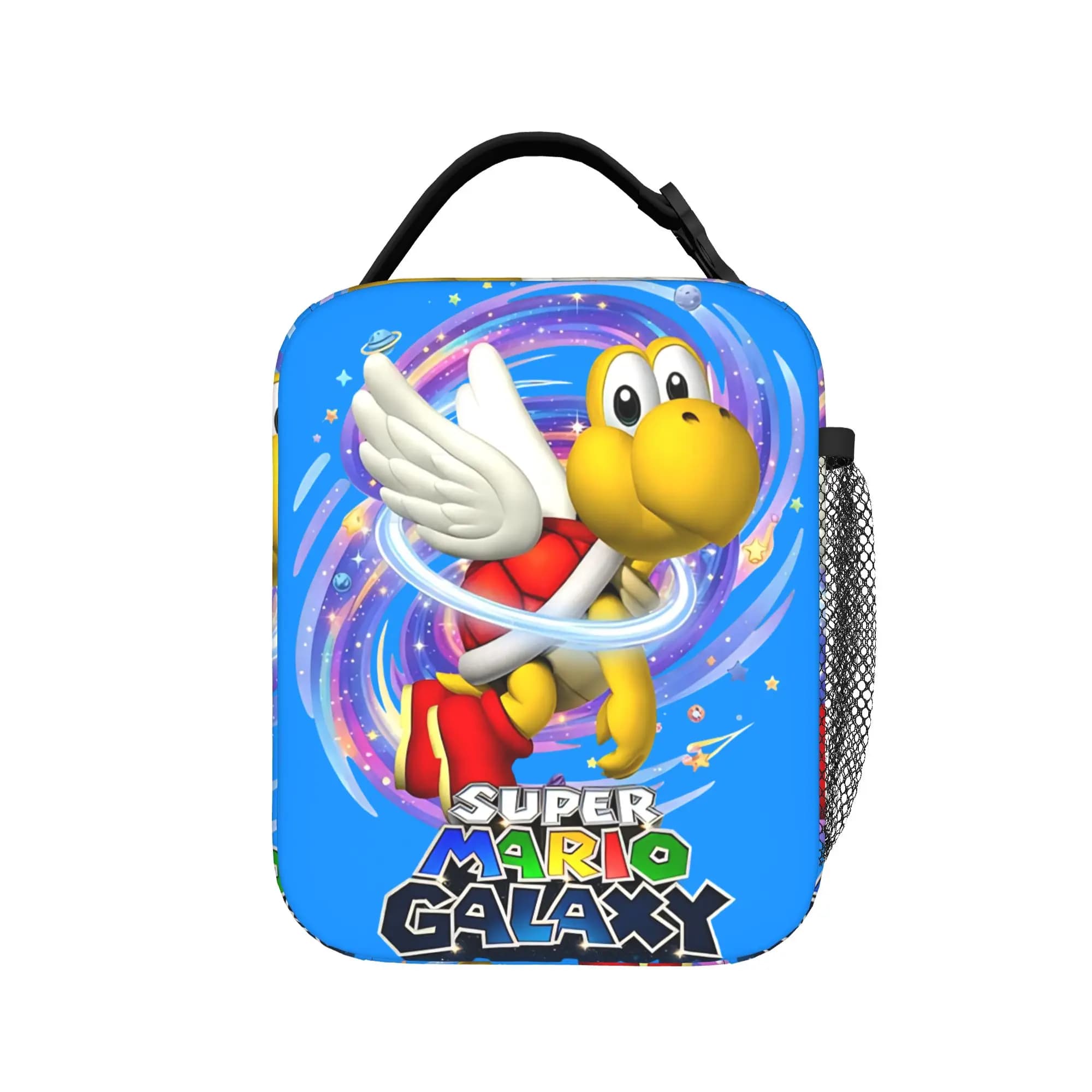 Galaxy Movie Ma-rioes Para Koopa Borse termiche per il pranzo Borsa termica Contenitore per il pranzo Borsa per il pranzo Borse per alimenti Ufficio All'aperto