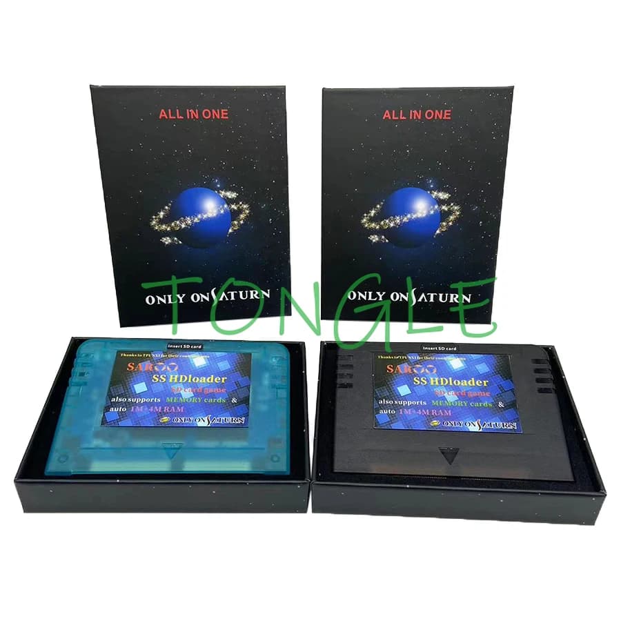 Cartuccia per lettore di giochi SAROO SS HDloader, supporto per schede di lettura veloce, schede menorie SD TF, giochi di gioco senza CD per Saturno