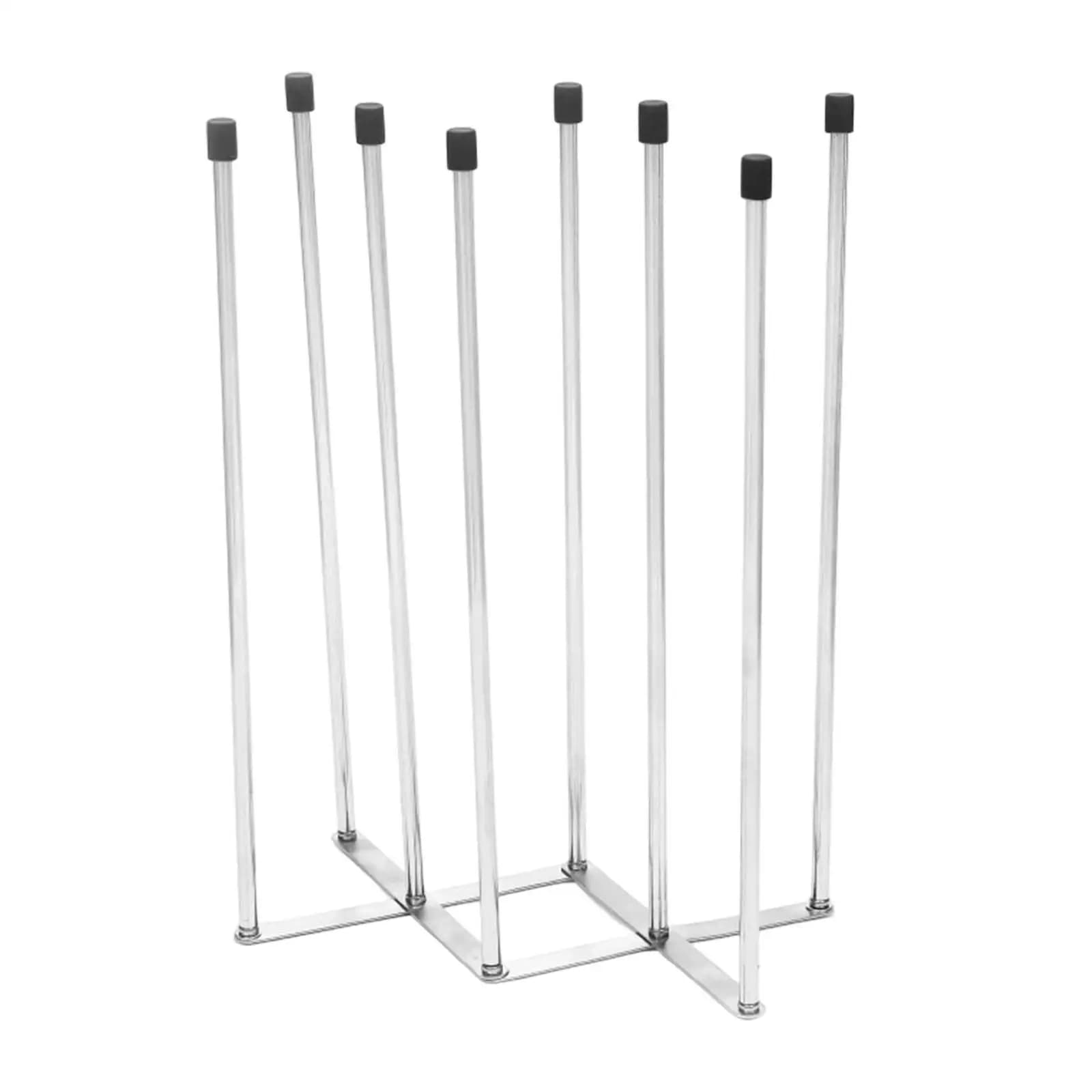 Stendino per bottiglie Supporto da appoggio versatile retrattile in acciaio inossidabile Scolapiatti Organizzatore per bottiglie d'acqua per borse riutilizzabili
