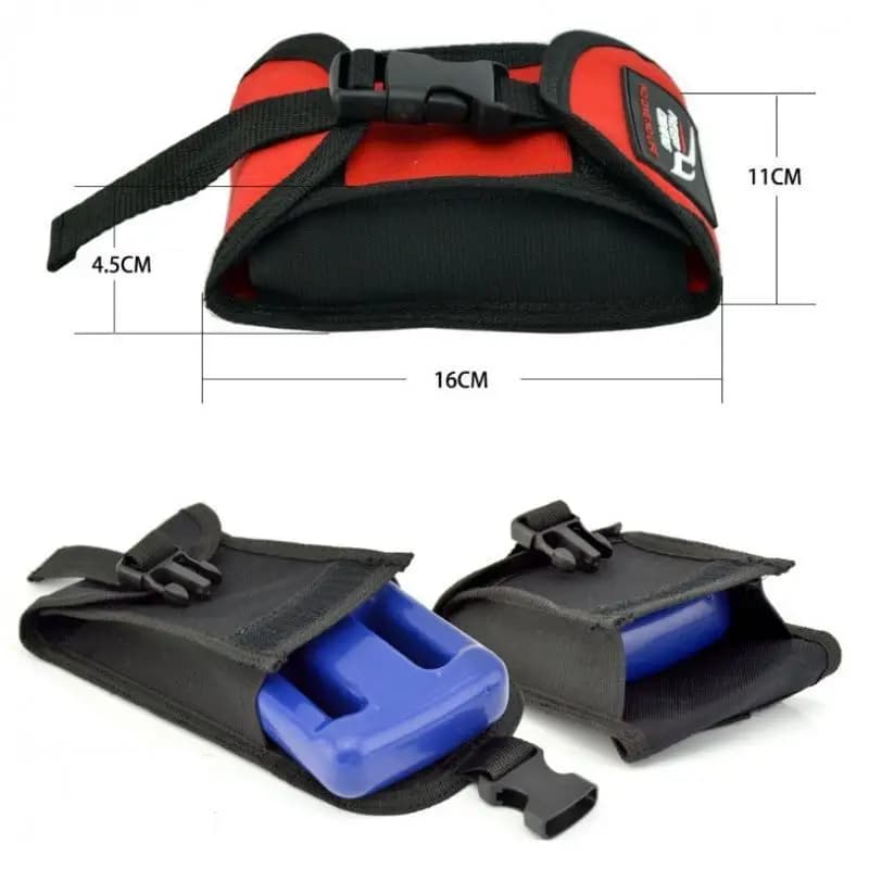 Porta Pesi per Immersioni Subacquee, Borsa Accessoria in Nylon Resistente, Supporto Universale per Cintura per Attrezzatura da Immersione