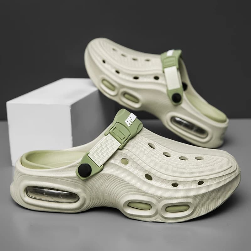 Men's Summer Dual-Purpose Non-Slip Water-Resistant Slippers for Sports, Fishing, and Beach Wear