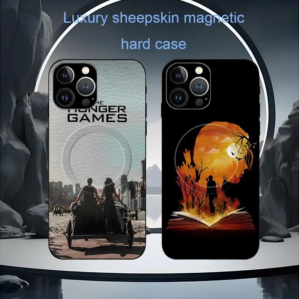 The Hunger Game Movie classic Phone Case For iPhone 17 16 15 14 13 12 11 Plus Pro Max High-end Luxury Magsafe Sheepskin