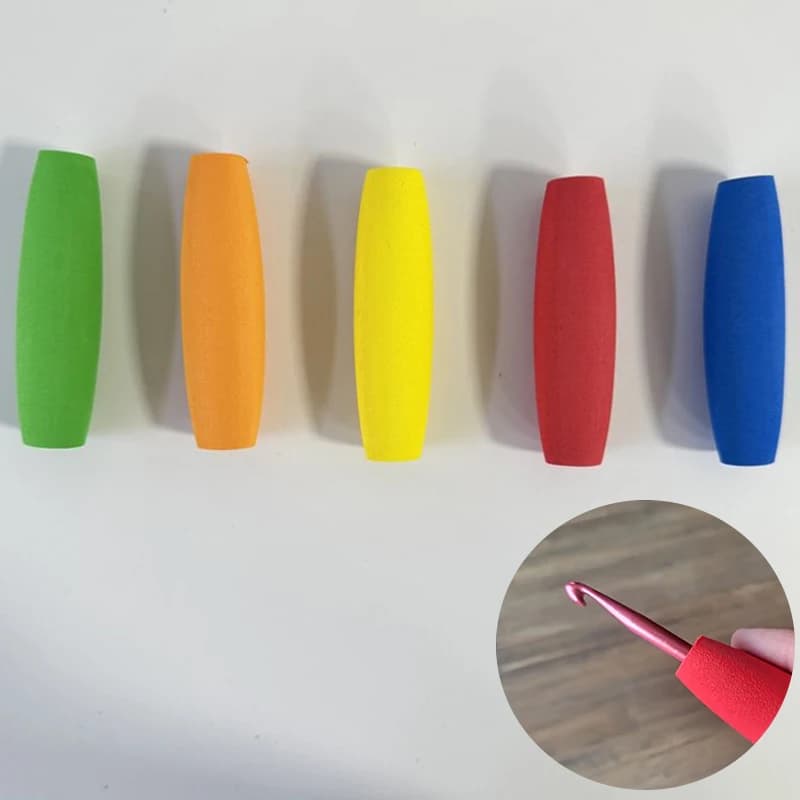 Set di maniglie ergonomiche per uncinetto Maniglia comoda per uncinetto Accessori per uncinetto multi-dimensione per ganci da 2 mm-8 mm
