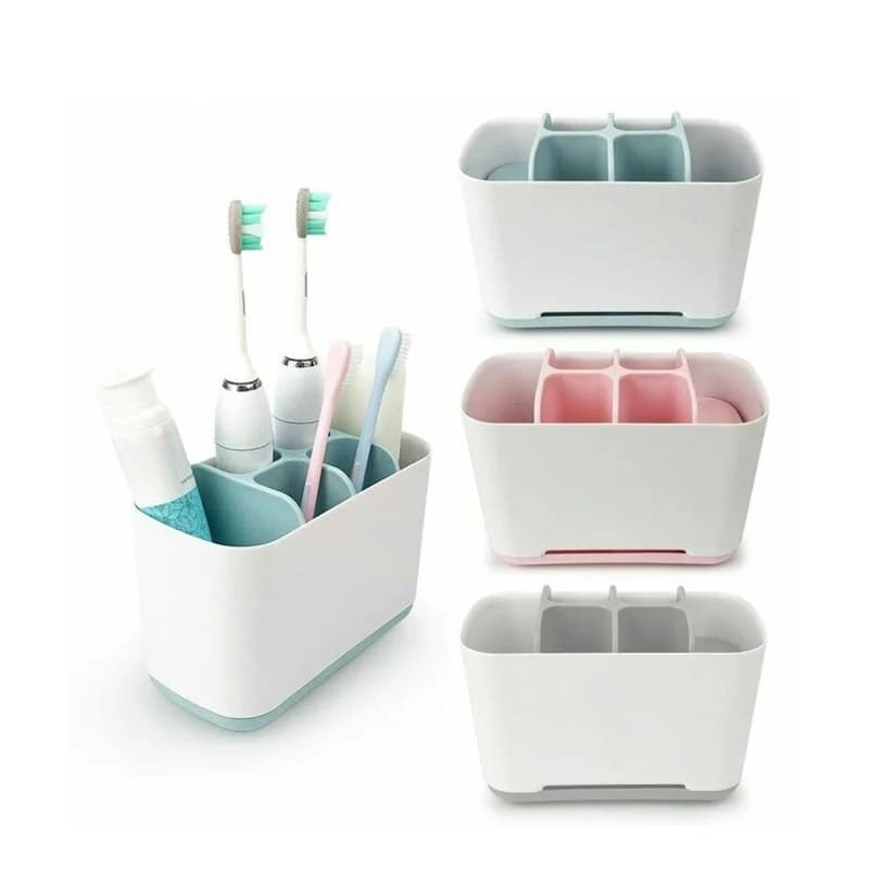 Brush holder and Dentifricio 2-in-1, Electric Brush Holder, Bathroom Organizer