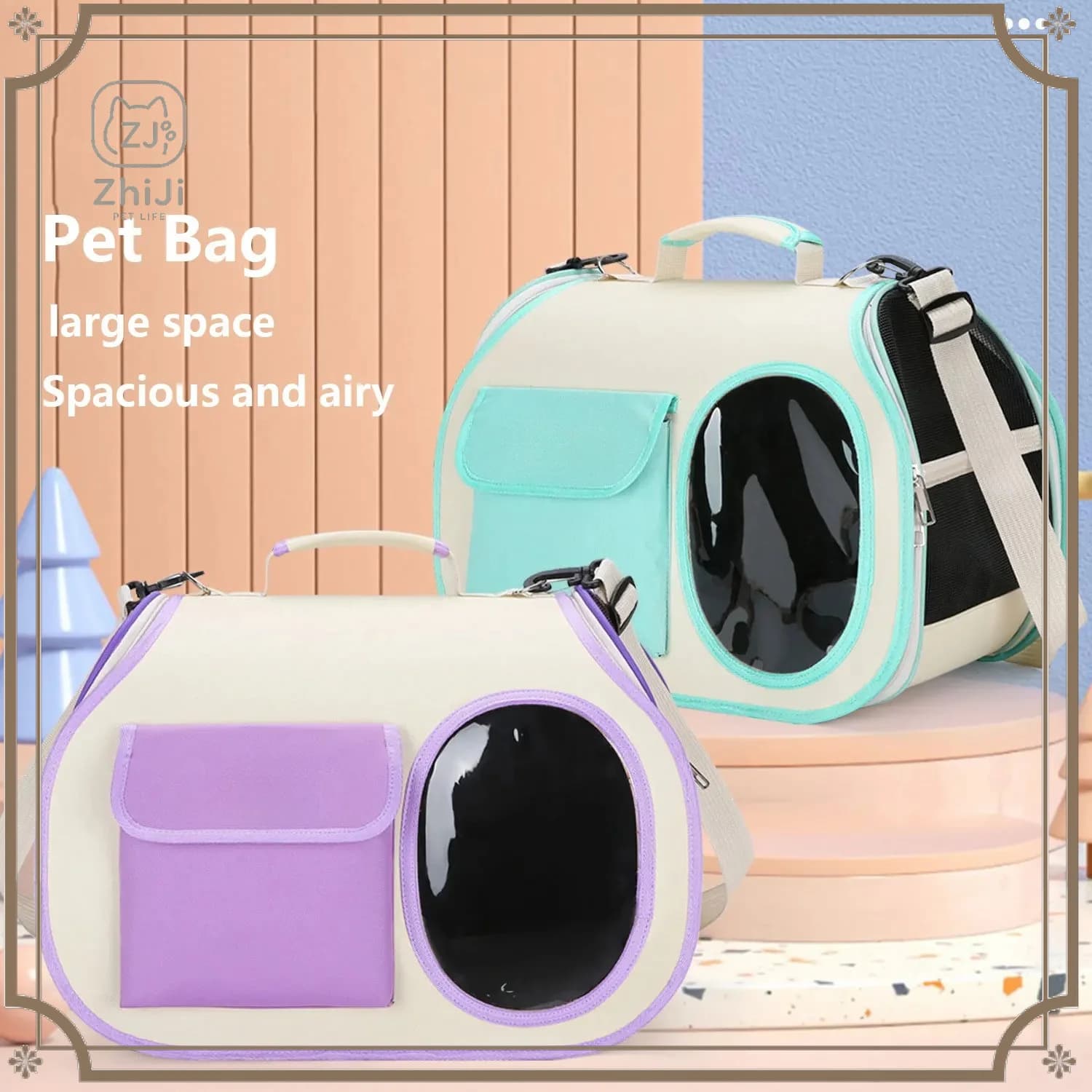 Pet Supplies Cat Carrier Bag Portable Cat Bag For Cats And Small Dogs Ideal for travel and Outdoor Activities Suitable For Cats