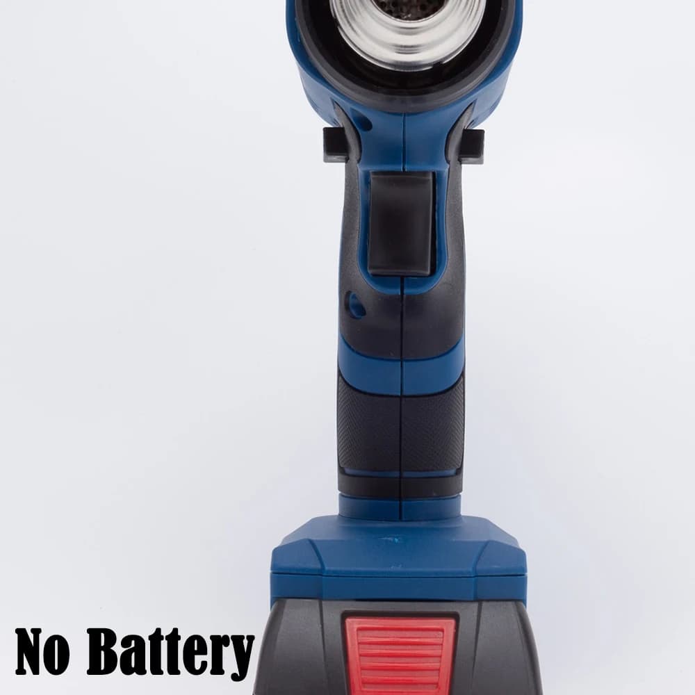Pistola Termica Senza Fili per Batterie Li-ion 18V DeWalt/Milwaukee/Bosch/Makita, Pistola ad Aria Calda Portatile per Uso Industriale e Domestico con 4 Ugelli