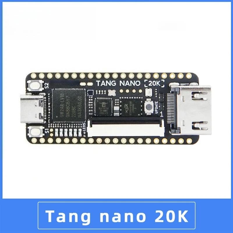 Tang Nano 20K FPGA Development Board RISC‑V Linux Support Retro Game Player Programmable Logic Development Module