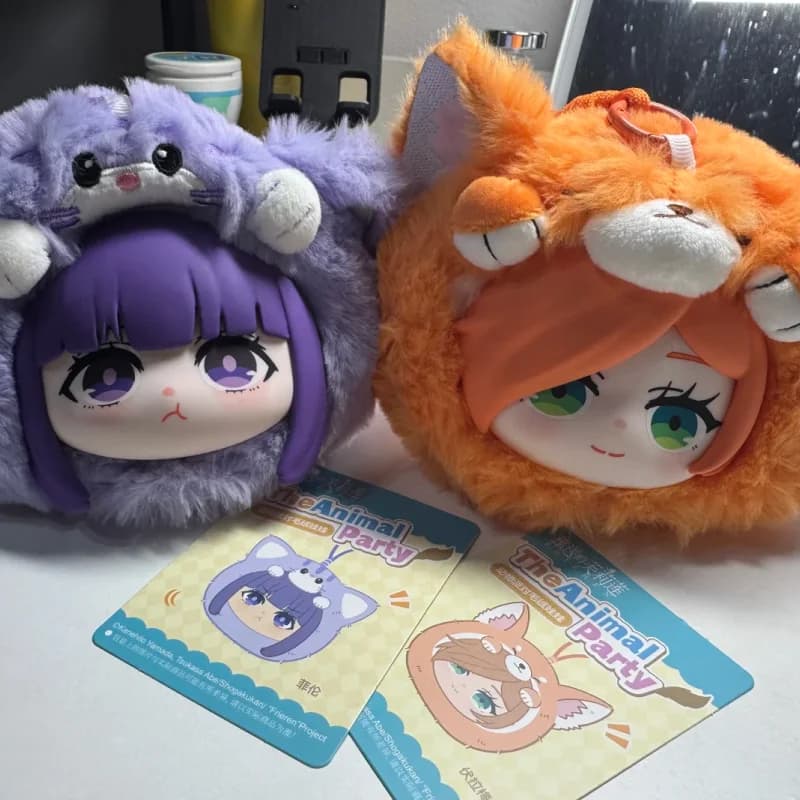 Genuino disponibile Frieren The Animal Party Serise Blind Box Giocattolo alla moda Ciondolo Decorazione del desktop Giocattolo carino Regali di compleanno per ragazza