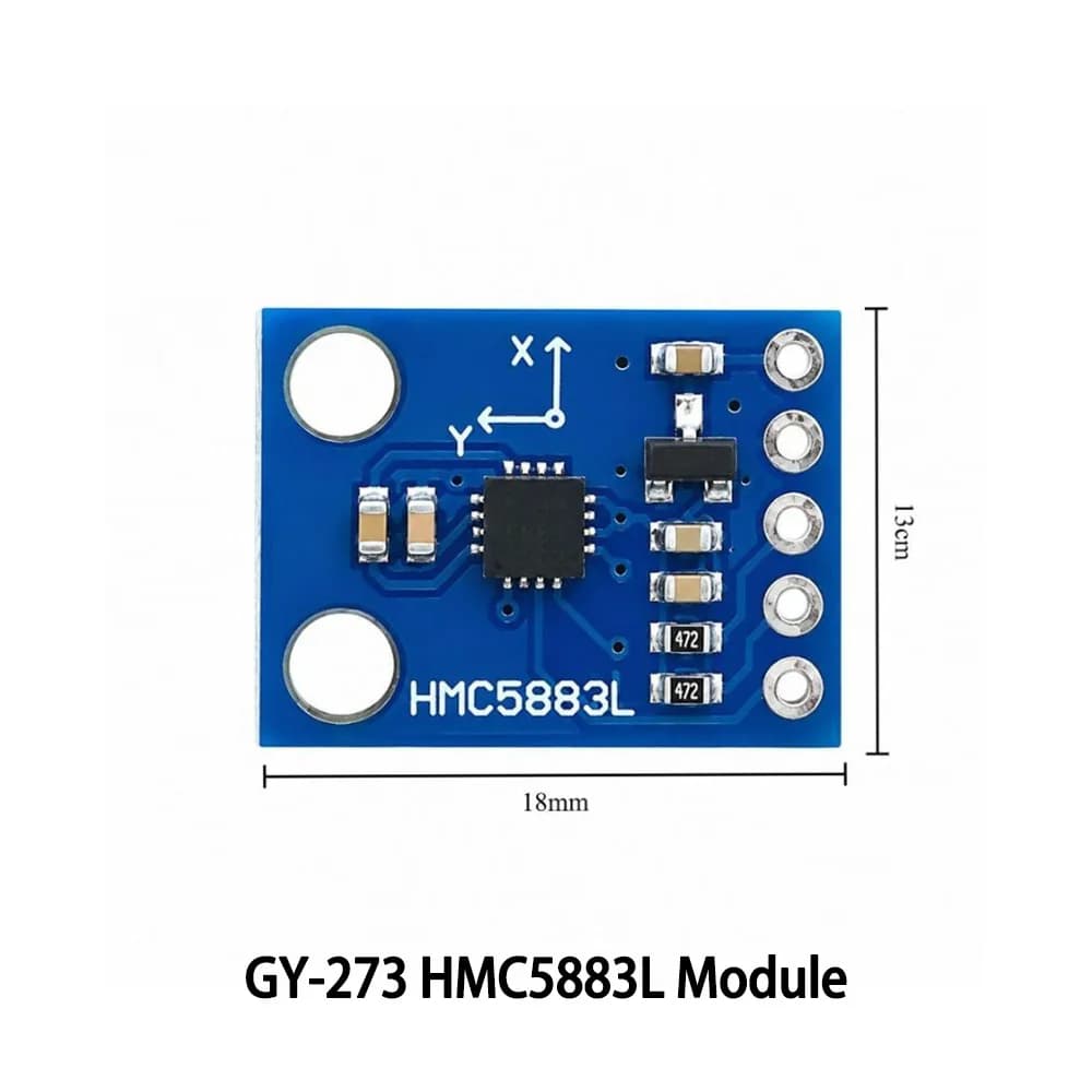 Modulo Sensore Magnetometro a Tre Assi GY-271 HMC5883L 3V-5V per Arduino IIC Board