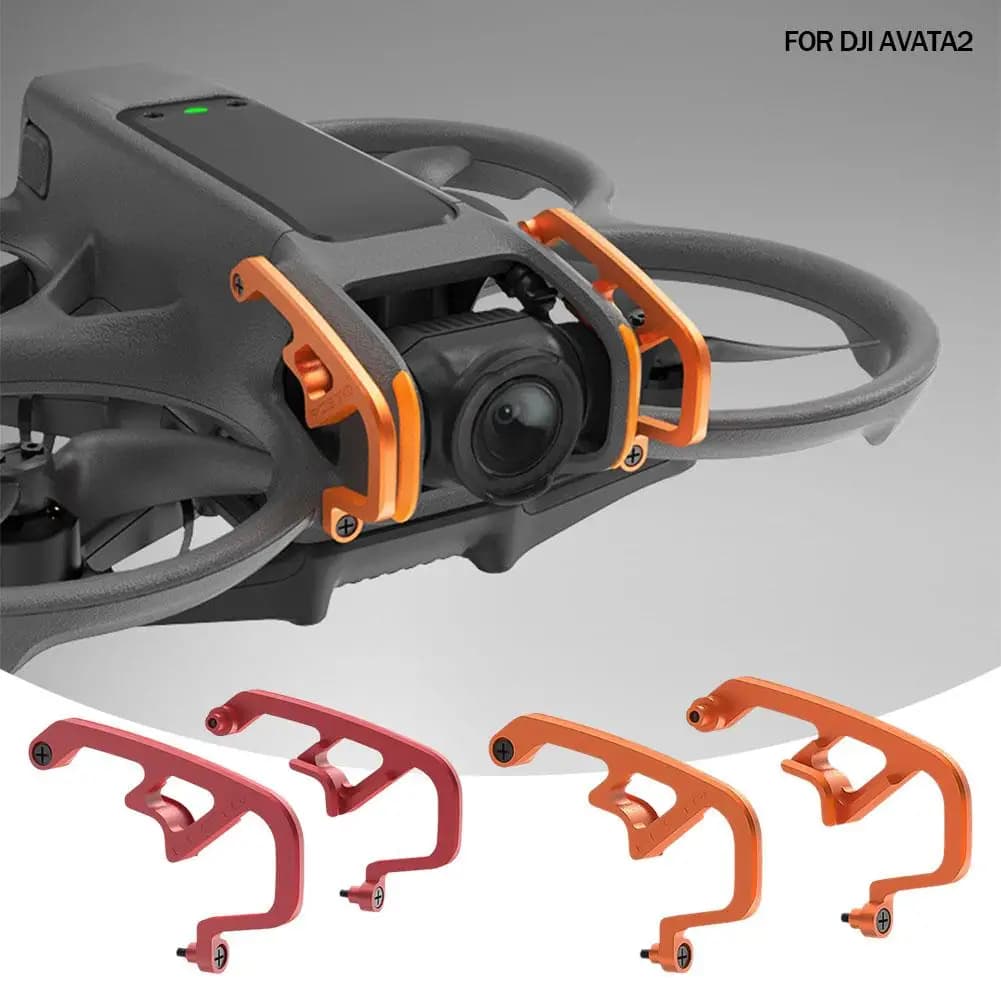 For Dji Avata 2 Drone Aluminum Alloy Bumper Bar Anti-collision Gimbal Lens Guard Bar For Avata2 Drone Accessorie R7v0
