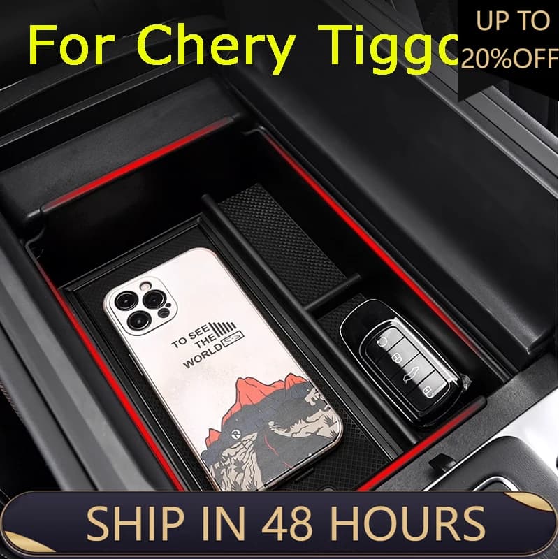 Per Chery Tiggo 9 Jaecoo 8 J8 2024 Car Styling Center Console Organizzatore di Stoccaggio Interno Bracciolo Scatola di Immagazzinaggio Accessori Per LHD