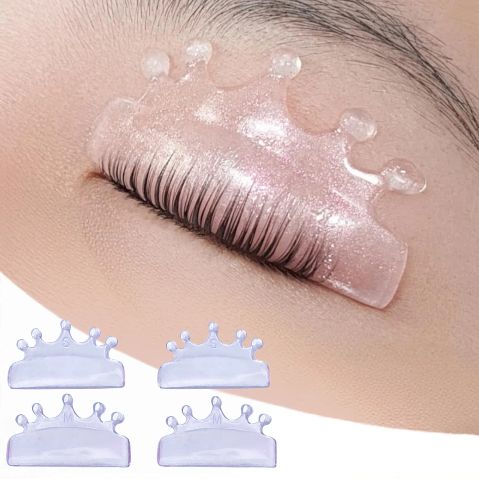 Lomansa LC Curl Silicone Eyelash Perming Pad Lash Extension Supplies Makeup Accessories Eyelash Extension Lash Lifting Tools