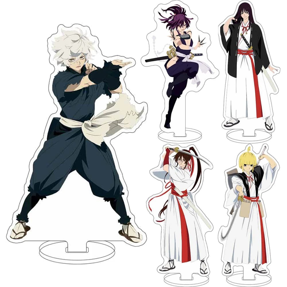 16CM Anime Hell's Paradise: Jigokuraku‌ Figure Gabimaru Yamada Asaemon Sagiri Yamada Asaemon Toma Acrylic Stand Cos Ornaments