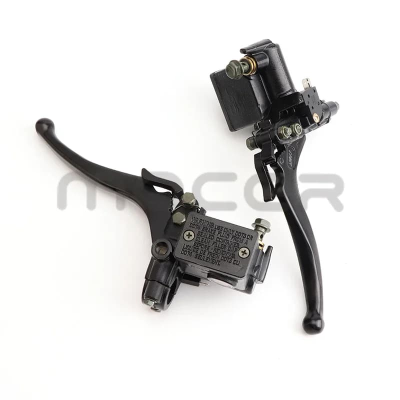 ATV Pompa Freno Superiore Pompa Frizione Idraulica Con Maniglia Blocco Parcheggio Per 110cc-250cc GY6 Quad Dirt Bike Accessori Moto