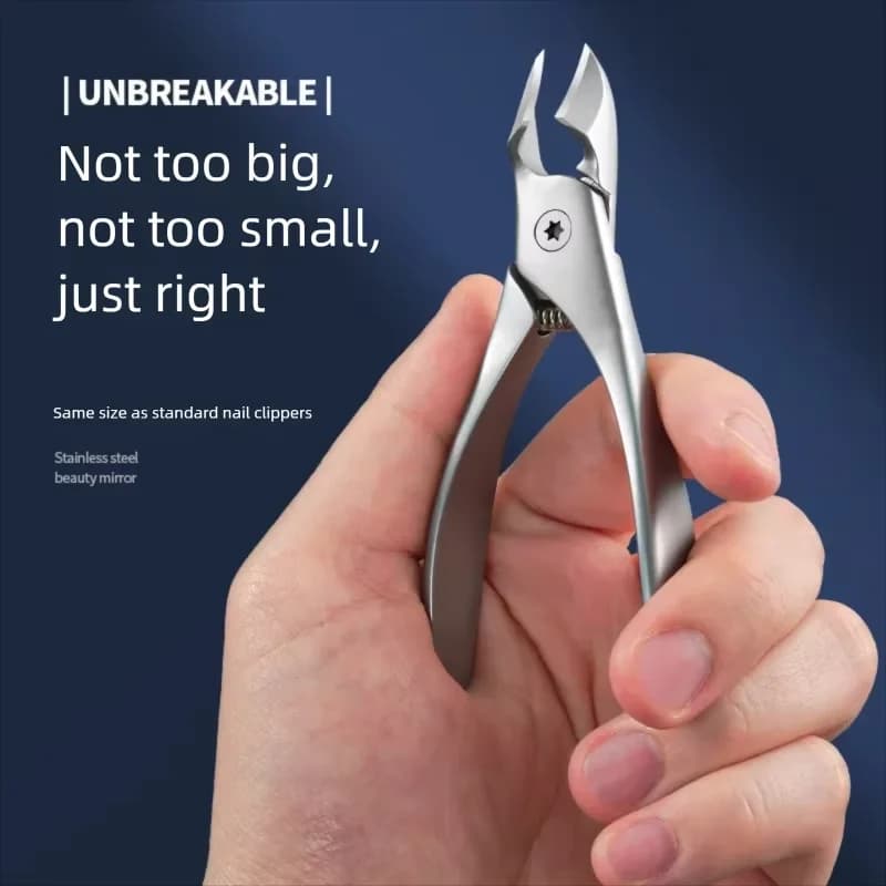 Stainless Steel Manicure Fingernail Toenail Cuticle Nipper Dead Skin Remover Trimming Nail Clipper Feet Scissor Plier Pedicure