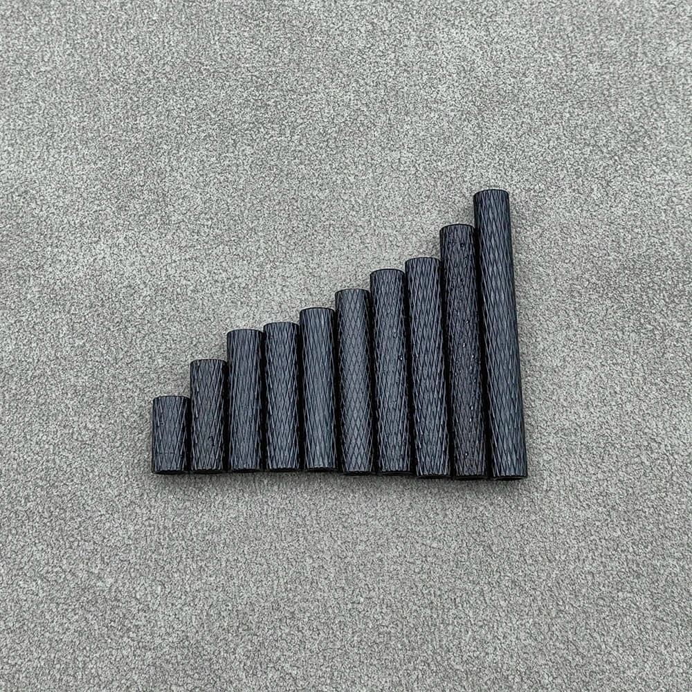M3 aluminum spacer plated by 20 pieces for FPV drone Black RC for FPV chassis parts