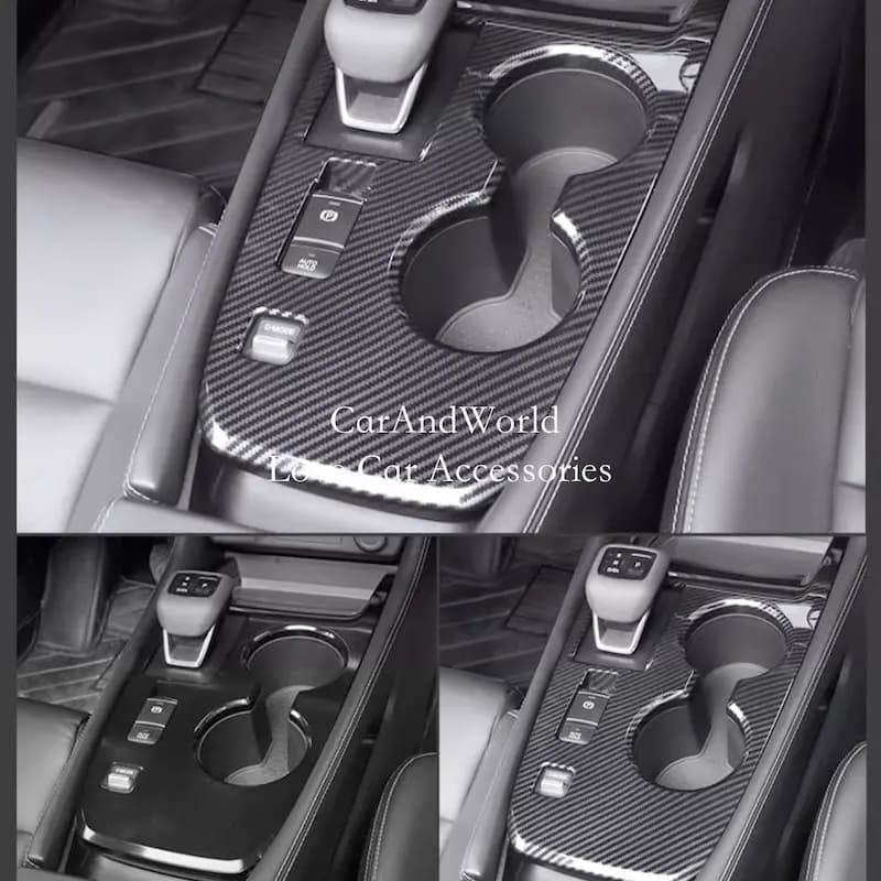Interno Scatola Del Cambio Pannello di Copertura Portabicchieri Acqua Telaio Trim Per Nissan X-Trail T33 Rogue Qashqai J12 2021-2025 Accessori Auto