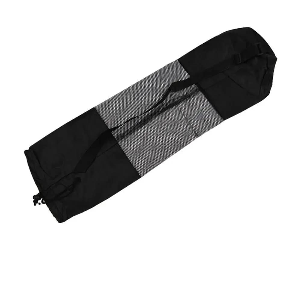 Yoga Mat Bag with Adjustable Shoulder Strap, Waterproof, Practical, with Network, Portable, Black, Breathable, for Sport and Fitness