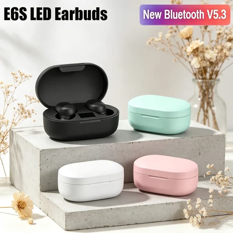TWS Bluetooth Earphones Wireless bluetooth headset Noise Cancelling Headsets With Microphone Headphones apply to smartphones