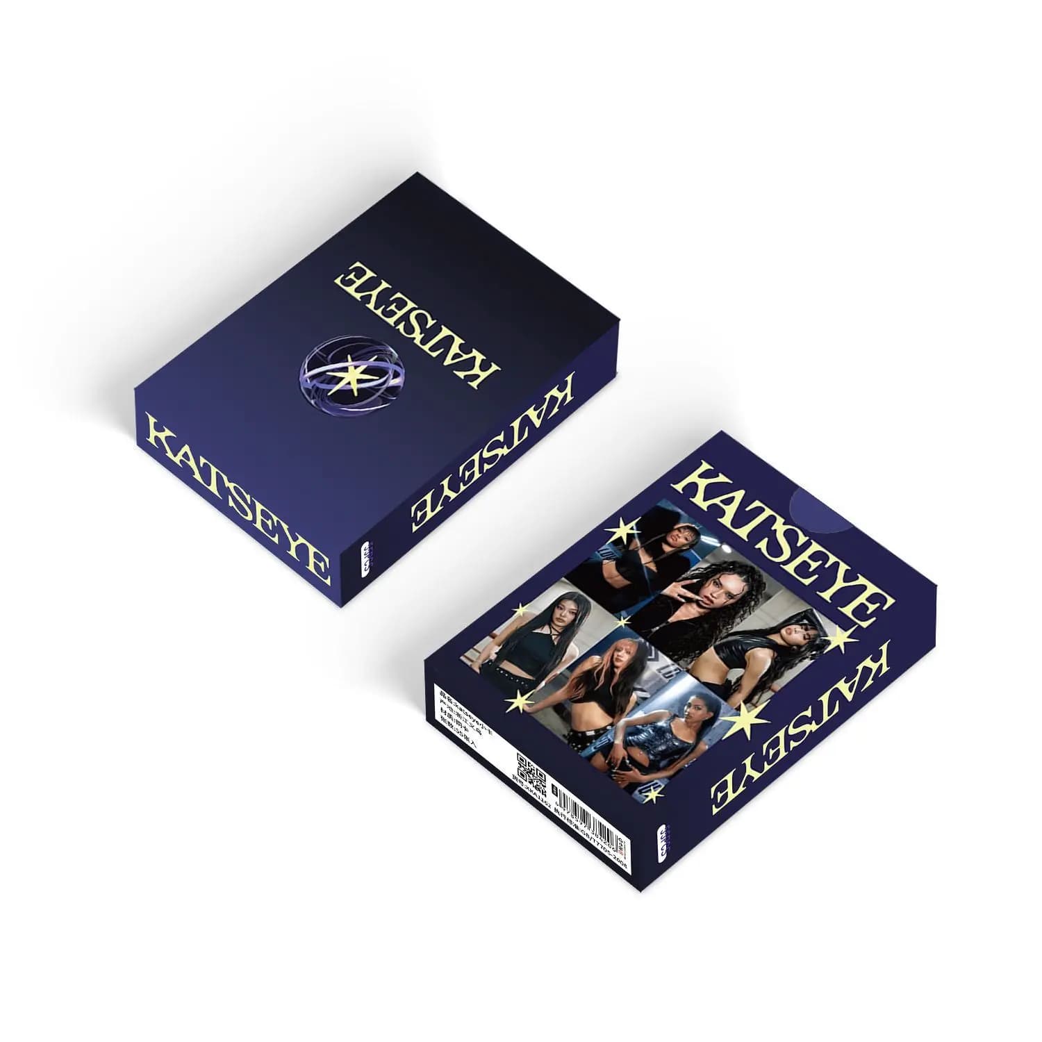 KATSEYE Laser Mini Card Popular Planet Academy Girl Group Star Merchandise Postcard HD Printing Laminated