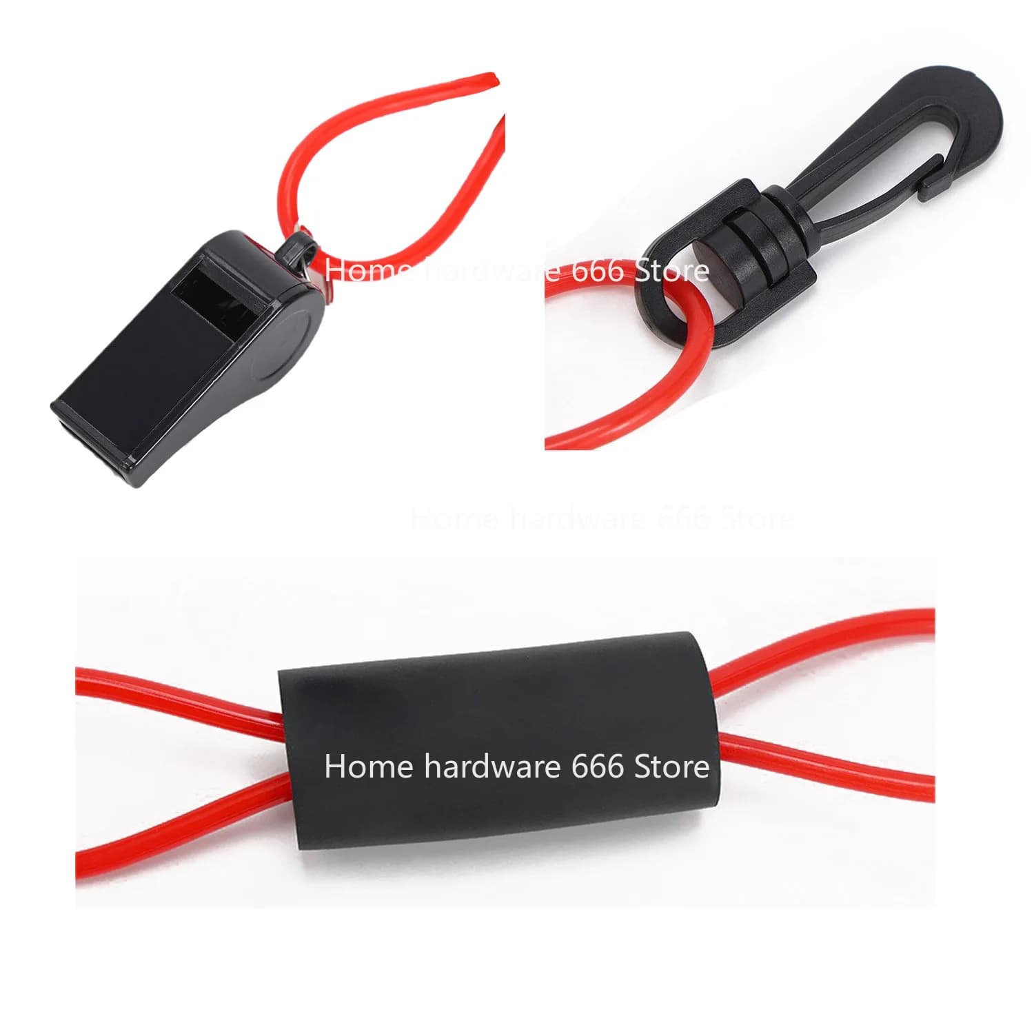Accessori per Fischietto da Kayak, Cordino Antismarrimento per Fischietto di Sopravvivenza, Accessori Kayak Salvavita per Uso Marino