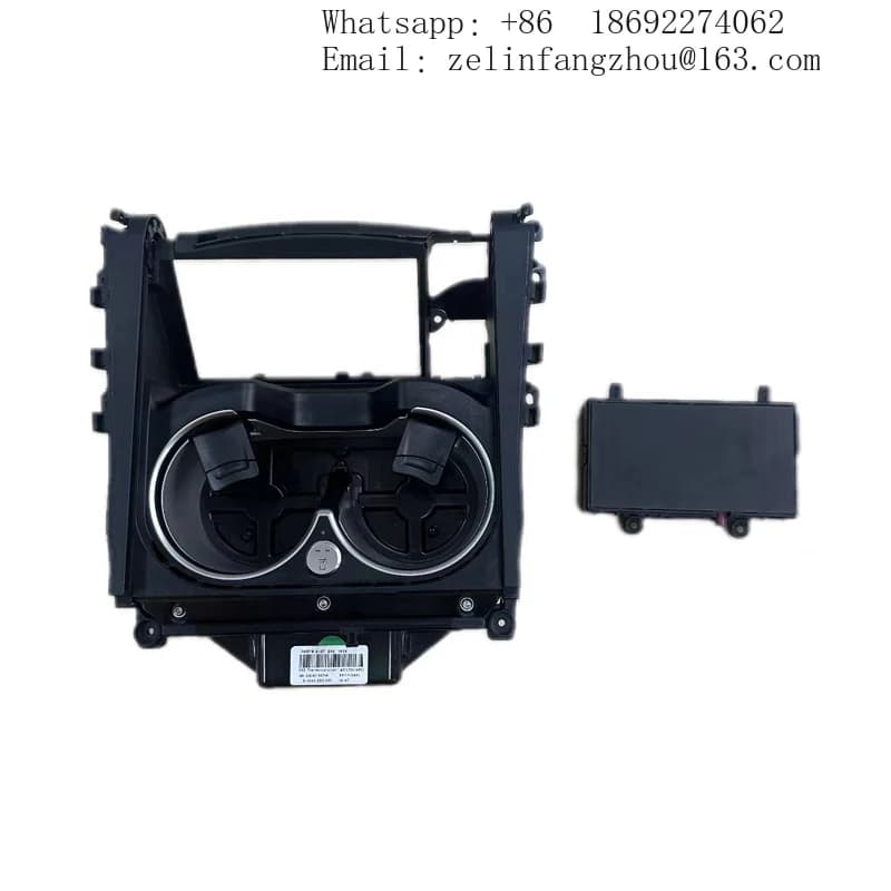 Mercedes Benz GLE GLS X167 A1678101804 Car Wireless Charger, PVC Rear Glass Holder with Temperature Control