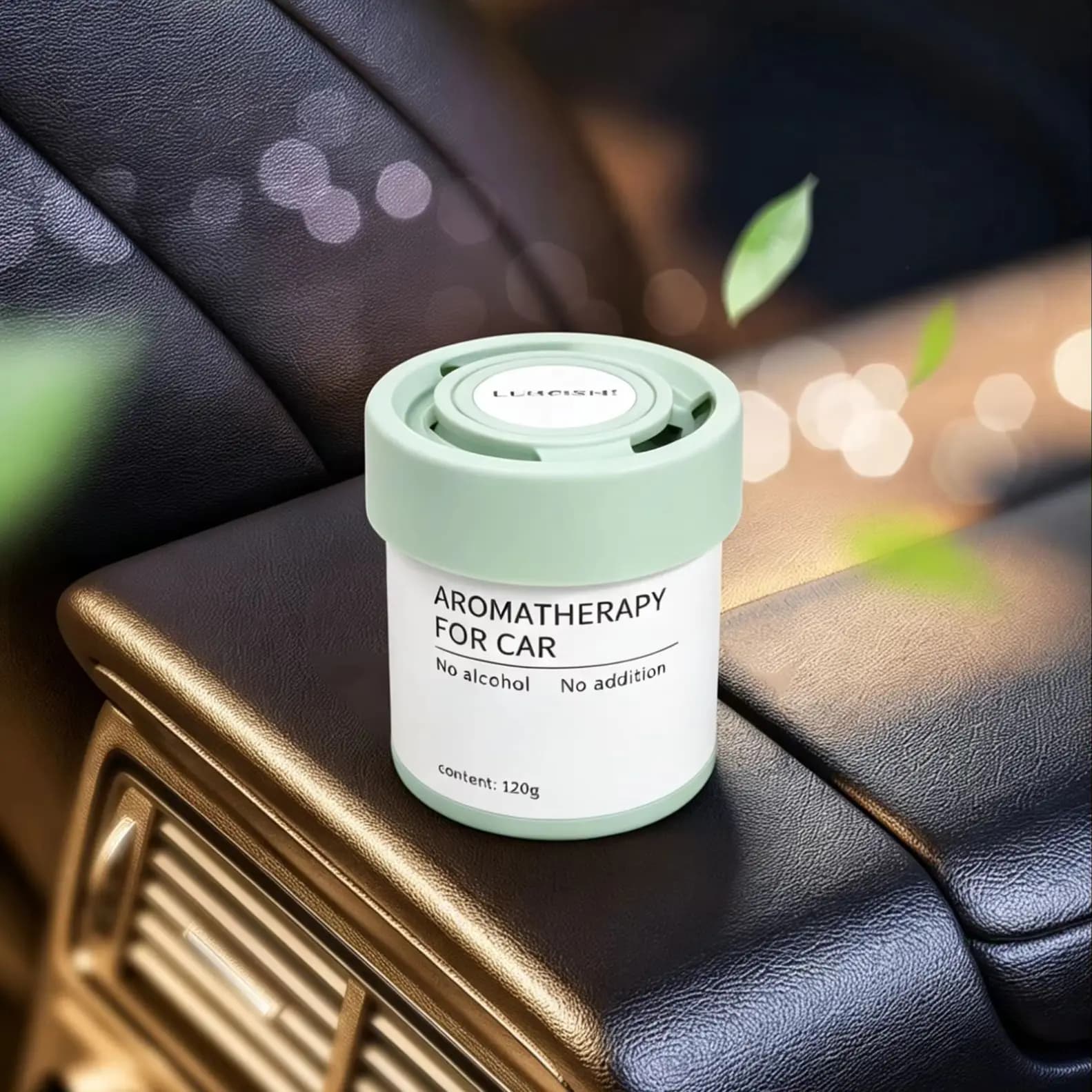 Deodorante per auto solido al profumo di lavanda e limone, accessori auto, elimina odori, essenziale per la casa e il guardaroba.