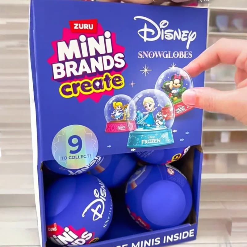 Zuru Mini Brands Create Diy Crystal Snow Globe Capsule Assorted Toy Set In Stock 2026 New Collectible Gift For Collectors