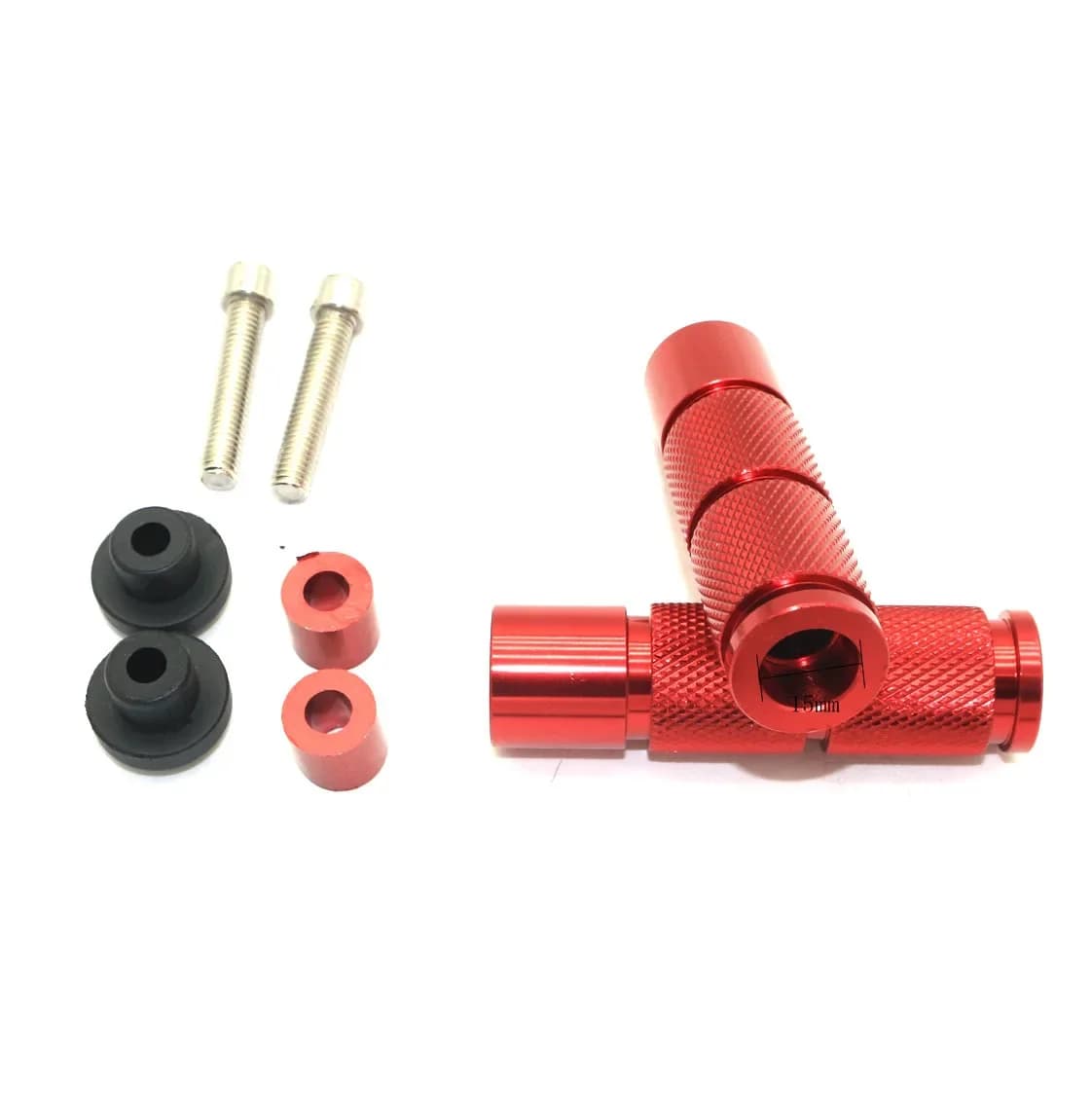 USERX Universale 2 Pezzi Universale In Alluminio CNC Moto Bici ATV Pedane Pedane Pedali