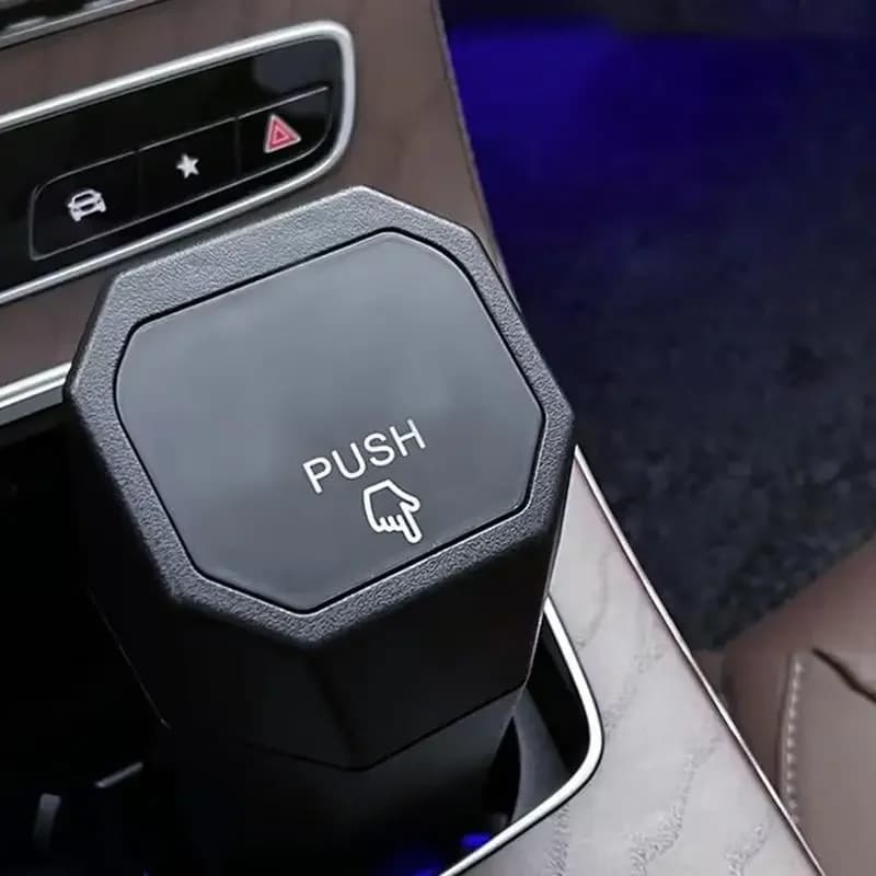 Mini bidone della spazzatura portatile per auto bidone della spazzatura per auto con coperchio desktop a prova di perdite pattumiera pattumiera organizzatore della spazzatura per la cucina di casa