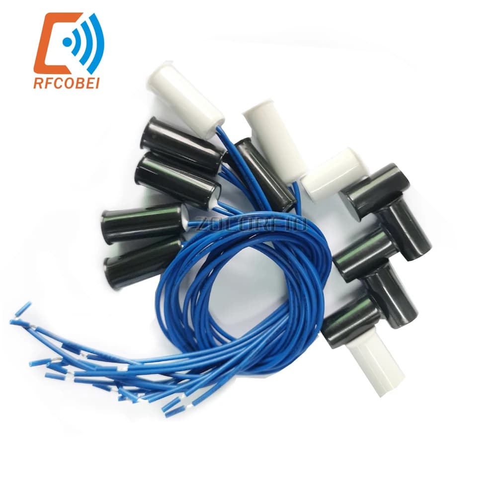 10 paia/lotto Sensore magnetico a reed switch AC110-220V 2A NO per contatti porta/finestra allarme/luce