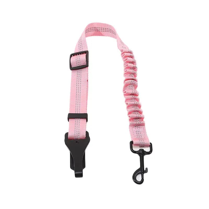 Cintura di sicurezza per cani a doppio uso, guinzaglio per cani a mani libere, cinturino regolabile riflettente per animali domestici, per passeggiate, corsa, jogging, viaggi all'aperto