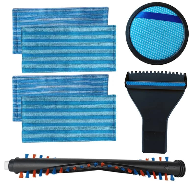 Parts for Mocio, Filter for Ugello, Roller Brush for Vacuum Cleaner Philips PowerPro Aqua / PowerPro Duo, Spare Parts FC6404 FC6409 FC6077/81
