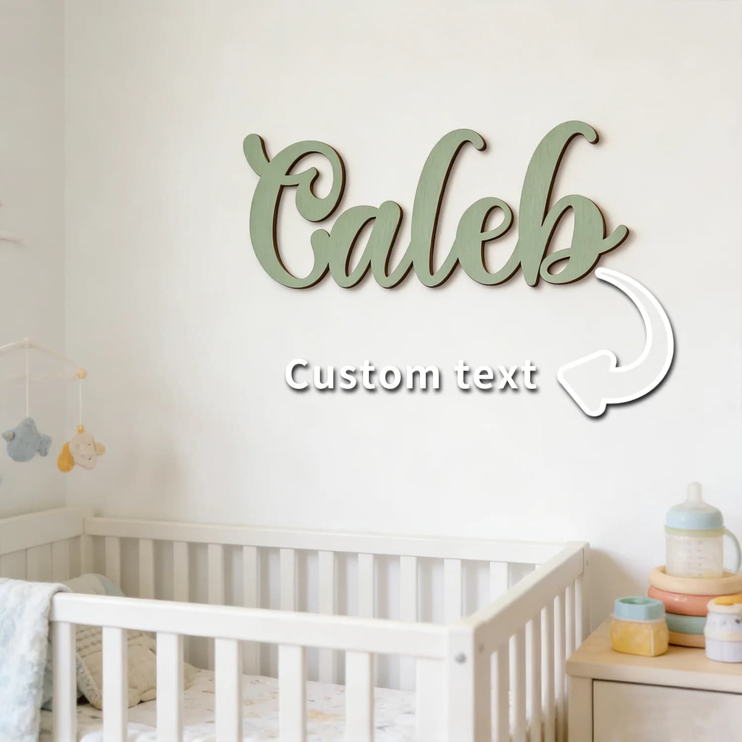 1 targa in legno personalizzata con nome, lettere o nomi personalizzabili, decorazione per la casa, matrimonio, decorazione per eventi