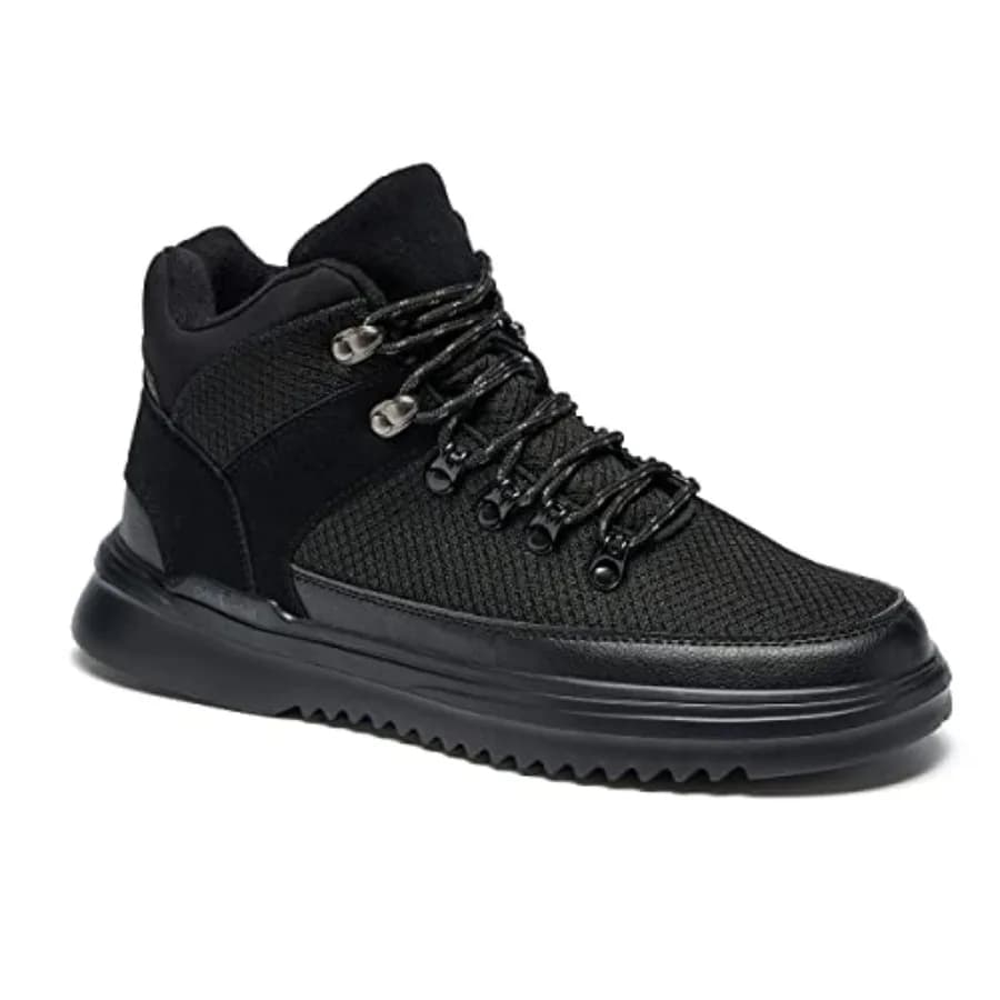 Scarponi da trekking ortopedici da uomo, scarpe da passeggio resistenti all'acqua per la fascite plantare, sneakers casual leggere per An