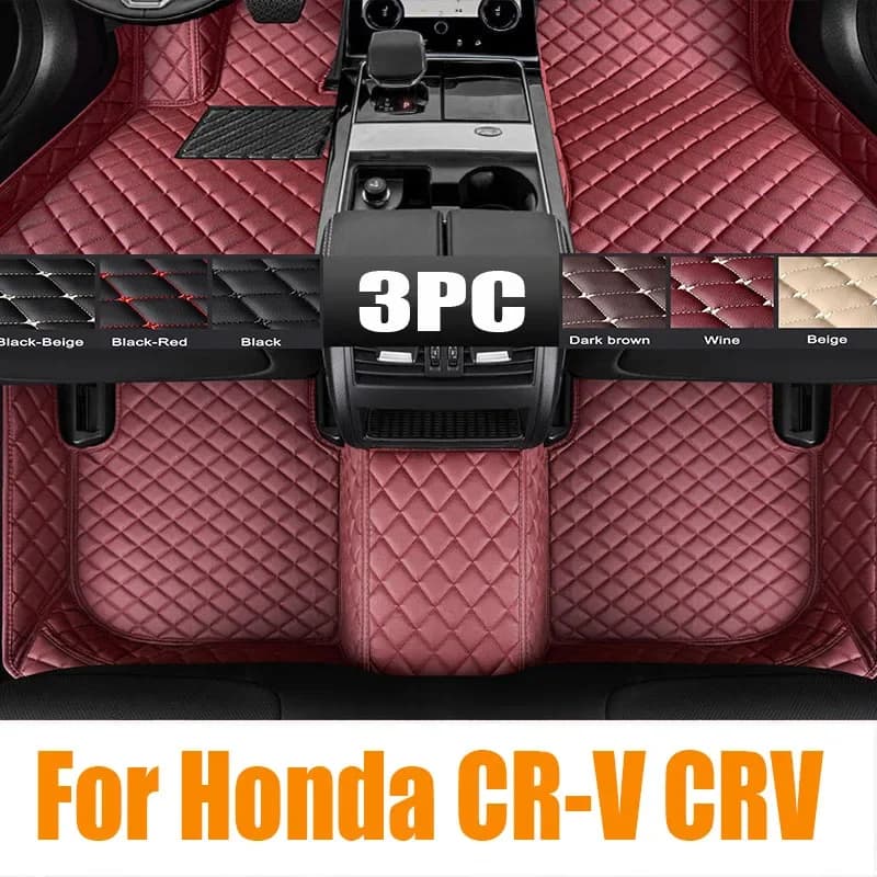 Per Honda CR-V CRV 2023 2024 Tappetini per auto Tronco Schienale Pad 3D TPE Protezione impermeabile Accessori auto Timone sinistro 0531