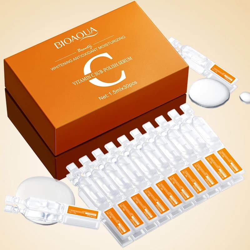 Hydrating Face Hydrating Satin Retinol Vitamin C Hyaluronic Acid Serum Viso Essence Face Skin Care 30 pcs/box