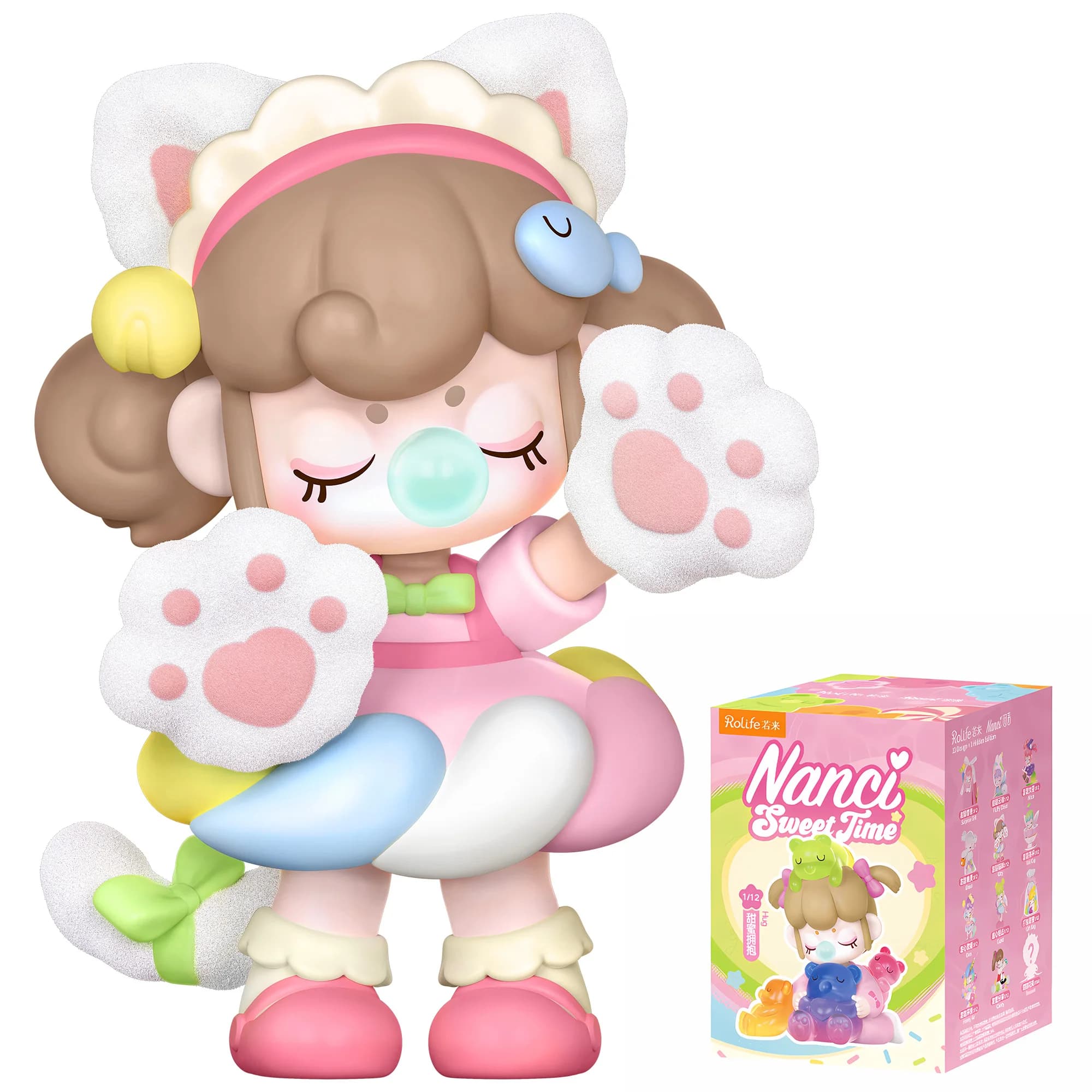 Rolife Nanci Blind Box - Action Figure da Collezione Nanci's Sweet Time - Giocattoli a Sorpresa per Bambini, Amici e Adulti