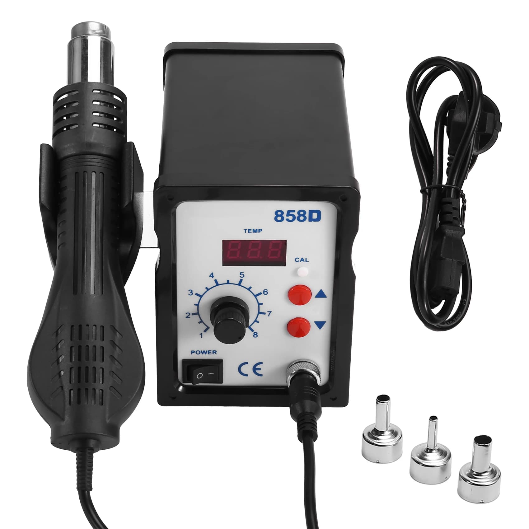 Hot Air Tool 858D BGA Rework Solder Station Blower Hair Dryer Hairdryer Soldering Heat Tool For Welding Repair-A50M