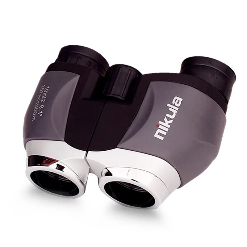 Telescopio originale Nikula 10x22 Binocolo HD Gioco sportivo a lungo raggio Cannocchiale da concerto Mini per la pesca portatile all'aperto