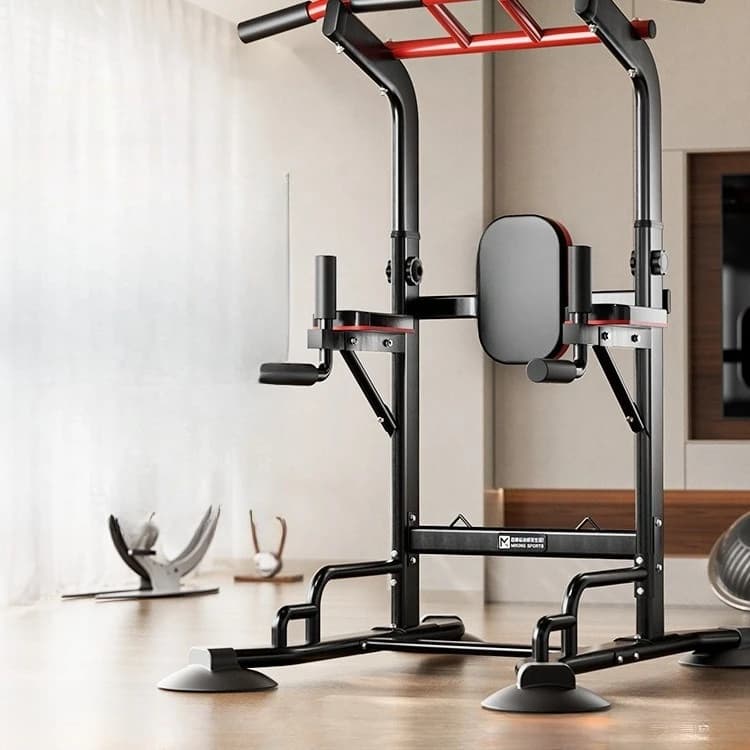 Home Interior Extraction Device with Horizontal Bar Horizontal Frame Floor Hanging with Single Rod House