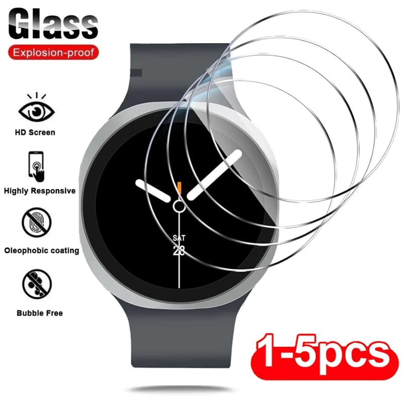 Glass Protective Film For Samsung Galaxy Watch Ultra 8 7 6 5 4 Screen Protector Samsung series 40mm 44mm 45mm 46mm 47mm 42 43mm